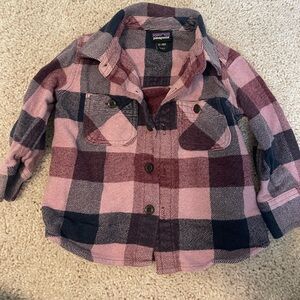 Patagonia Fjord Flannel Shirt 12-18 M